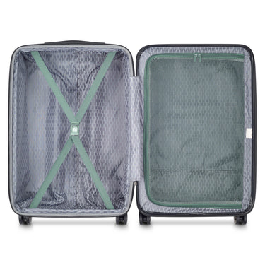 Delsey Paris Air Armour - 4 - Rollen - Trolley M 68 cm erw. (grün) - Markenkoffer
