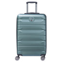 Delsey Paris Air Armour - 4 - Rollen - Trolley M 68 cm erw. (grün) - Markenkoffer