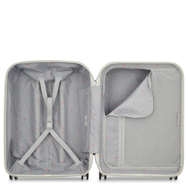 Delsey Paris Allure - 4 - Rollen - Trolley M 65 cm (elfenbein) - Markenkoffer