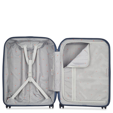 Delsey Paris Allure - 4 - Rollen - Trolley M 65 cm (marineblau) - Markenkoffer