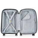 Delsey Paris Belmont Plus - 4 - Rollen - Kabinentrolley recycelt 55 cm erw. (schwarz) - Markenkoffer