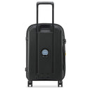 Delsey Paris Belmont Plus - 4 - Rollen - Kabinentrolley recycelt 55 cm erw. (schwarz) - Markenkoffer