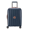 Delsey Paris St. Tropez - Trolley Cabina 4 Ruote Slim line 55 cm (blu marino)