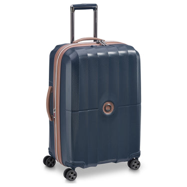 Delsey Paris Carrousel - 4 - Rollen - Trolley 67 cm erw. (marineblau) - Markenkoffer