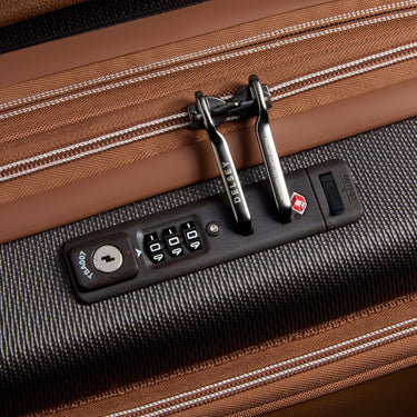 Delsey Paris Chatelet Air 2.0 - 4-Rollen-Kabinentrolley 55 cm erw. 14" USB (braun) - Ansicht 8