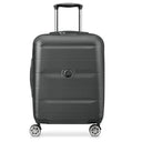 Delsey Paris Comete Plus Slim Line - 4-Rollen-Kabinentrolley 55 cm (schwarz)