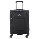 Delsey Paris Helium Dlx 2.0 Slim Line - 4-Rollen-Kabinentrolley 55 cm (schwarz)