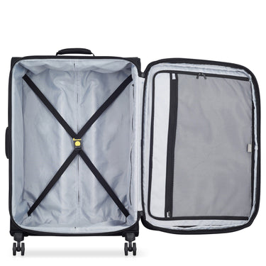 Delsey Paris Maubert 2.0 - 4 - Rollen - Trolley 79 cm erw. (schwarz) - Markenkoffer