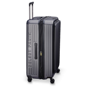 Delsey Paris Securitime - 4 - Rollen - Trolley L 77 cm erw. (anthrazit) - Markenkoffer