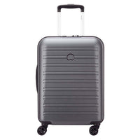 Delsey Paris Segur 2.0 - 4 - Rollen - Kabinentrolley Slim Line S 55 cm (grau) - Markenkoffer