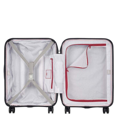 Delsey Paris Segur 2.0 - 4 - Rollen - Kabinentrolley Slim Line S 55 cm (grau) - Markenkoffer