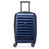 Delsey Paris Shadow 5.0 - 4-Rollen-Kabinentrolley mit Vortasche S 55 cm erw. USB (marineblau)