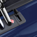 Delsey Paris Shadow 5.0 - 4 - Rollen - Kabinentrolley Slim Line USB 55 cm (marineblau) - Markenkoffer