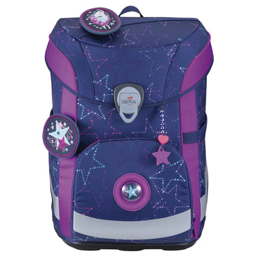 DerDieDas ErgoFlex Easy Exclusive LED - Schulranzen Set 5 tlg. 950g (Dancing Star) - Ansicht 2