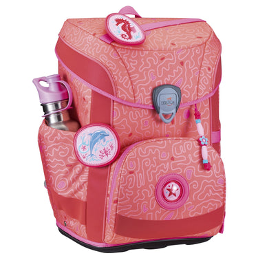 DerDieDas ErgoFlex Easy Exklusiv Superflash - Schulranzen Set 5 tlg. 950g (Coral Reef) - Ansicht 3