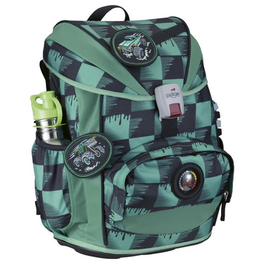 DerDieDas ErgoFlex Light Exklusiv Superflash - Schulranzen Set 5tlg. 800g (Super Truck) - Ansicht 3