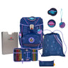DerDieDas ErgoFlex Light - Schulranzen Set 5tlg. 800g (Deep Ocean)