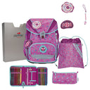 DerDieDas ErgoFlex Superlight - Schulrucksack Set 5tlg. 650g (Sweet Sprinkles)