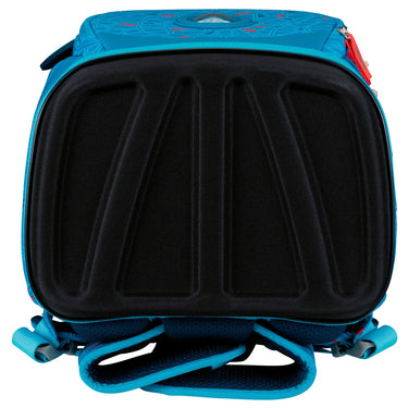 DerDieDas ErgoFlex Tiny Exklusiv Superflash - Schulranzen Set 5 tlg. 900g (Blue Ice) - Markenkoffer