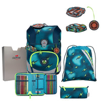 DerDieDas ErgoFlex Tiny - Schulranzen Set 5tlg. 900g (Magic Light)