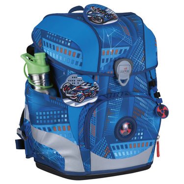 DerDieDas ErgoFlex Tiny - Schulranzen Set 5tlg. 900g (Turbo Speed) - Markenkoffer