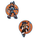 DerDieDas Zubehör - Wechselbuttons 2tlg. (Ninja Fighter)