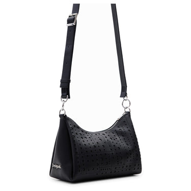Desigual Bloomer Mayari - Schultertasche 25 cm (black) - Markenkoffer