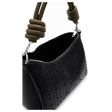 Desigual Bloomer Mayari - Schultertasche 25 cm (black) - Markenkoffer