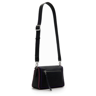 Desigual Cleo Black Phuket - Schultertasche Mini 22.5 cm (black) - Markenkoffer