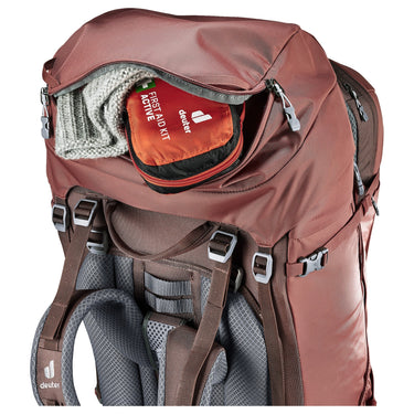 Deuter Voyager 60+10 SL - Women's Reiserucksack 13" 80 cm (caspia - raisin) - Markenkoffer