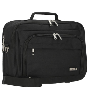 D&N Bags & More - Flugumhänger 28 cm (schwarz) - Markenkoffer