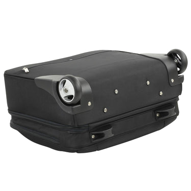 D&N Business - 2 - Rollen Businesstrolley 43 cm Polyester (schwarz) - Markenkoffer