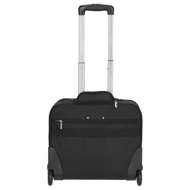 D&N Business - 2 - Rollen Businesstrolley 43 cm Polyester (schwarz) - Markenkoffer