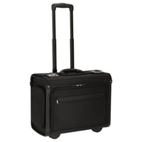 D&N Business - 2-Rollen Businesstrolley 46 cm Polyester (schwarz) - Ansicht 5