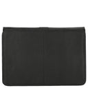 D&N Easy Business - Schreibmappe 27 cm Leder (schwarz) - Markenkoffer