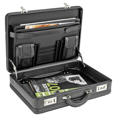 D&N Tradition Business - Aktenkoffer 46 cm erw. Nylon (schwarz) - Ansicht 6