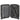 D&N Travel Line 2900 - 4 - Rollen - Kabinentrolley S 55 cm (grau) - Markenkoffer