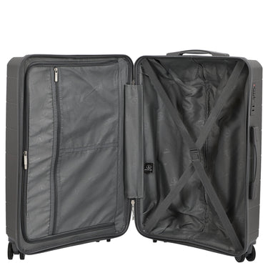 D&N Travel Line 2900 - 4 - Rollen - Trolley M 65 cm (grau) - Markenkoffer