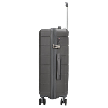 D&N Travel Line 2900 - 4 - Rollen - Trolley M 65 cm (grau) - Markenkoffer