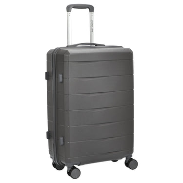 D&N Travel Line 2900 - 4 - Rollen - Trolley M 65 cm (grau) - Markenkoffer
