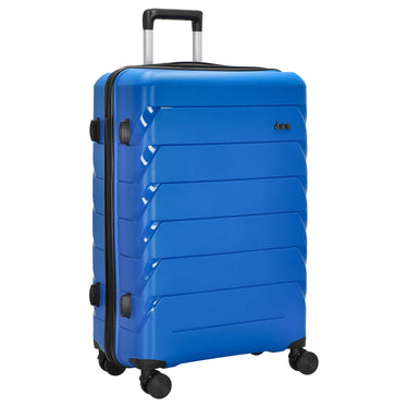 D&N Travel Line 4100 - 4 - Rollen - Trolley L 74 cm (blue) - Markenkoffer