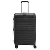 D&N Travel Line 4700+ - Trolley M 4 ruote 68 cm espandibile (Colore: nero)