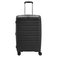 D&N Travel Line 4700+ - 4 - Rollen - Trolley M 68 cm erw. (schwarz) - Markenkoffer
