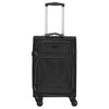 D&N Travel Line 9204 - Trolley da cabina 4 ruote S 55 cm (nero)