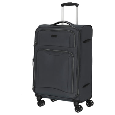 D&N Travel Line 9204 - 4-Rollen-Trolley M 66 cm erw. (grau) - Ansicht 2