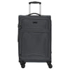 D&N Travel Line 9204 - Trolley a 4 ruote M 66 cm espanso (grigio)
