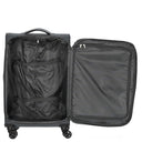 D&N Travel Line 9204 - 4-Rollen-Trolley M 66 cm erw. (grau) - Ansicht 6