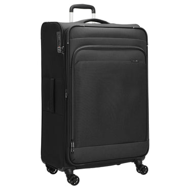 D&N Travel Line 9504 - 4-Rollen-Trolley L 76 cm erw. (black) - Ansicht 5
