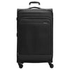 D&N Travel Line 9504 - Trolley 4 ruote L 76 cm espanso (nero)