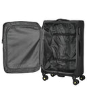 D&N Travel Line 9704 - 4-Rollen-Trolley M 68 cm erw. (black) - Ansicht 6